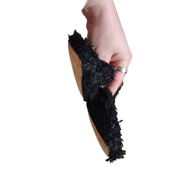 Jean-Michel Cazabat ruffle black flats - Picture 6 of 8
